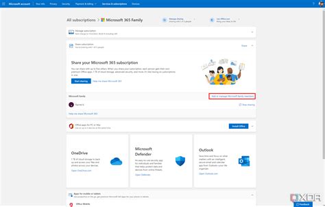 share my office 365 family.